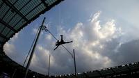 Epreuve du saut à la perche lors du meeting de Paris au Stade de France, le 4 juillet 2015 à Saint-Denis [KENZO TRIBOUILLARD / AFP/Archives]