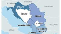 Les Balkans et l'Union européenne [Simon MALFATTO / AFP]
