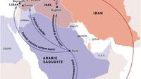 La rivalité irano-saoudienne au Moyen-Orient [Gillian HANDYSIDE / AFP]