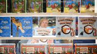 Des livres pour enfants exposés lors de la Foire aux livres de Francofrt, le 10 octobre 2017 en Allemagne [Arne Dedert / dpa/AFP/Archives]