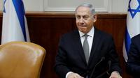 Le Premier ministre israélien Benjamin Netanyahu, le 25 février 2018 dans son bureau à Jérusalem [GALI TIBBON / AFP]