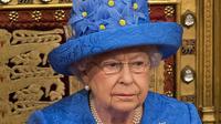 La reine Elizabeth II, le 21 juin 2017 au parlement britannique à Londres [Stefan Rousseau / POOL/AFP]