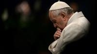 Le pape François, le 14 avril 2017 à Rome [Filippo MONTEFORTE                   / AFP]