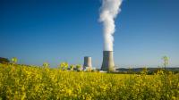 Les deux tours de refroidissement de la centrale nucléaire de Civaux, dans le centre de la France, le 25 avril 2016 [GUILLAUME SOUVANT / AFP]