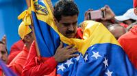 Le président vénézuélien Nicolas Maduro à Caracas, le 27 juillet 2017 [Federico PARRA / AFP/Archives]