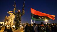 Des milliers de Libyens célèbrent le 6e anniversaire de la révolution, le 17 février 2017 à Benghazi [Abdullah DOMA / AFP]