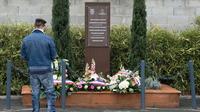 Mémorial en hommage au parachutistes tués en 2012 par Mohamed Merah, à Montauban le 15 mars 2017  [ERIC CABANIS / AFP/Archives]