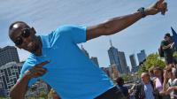 Usain Bolt pose à Melbourne, le 4 novembre  2016 [Paul CROCK / AFP]