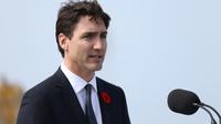 Justin Trudeau, le 10 avril 2017, dans le nord-ouest de la France [CHARLY TRIBALLEAU / AFP/Archives]