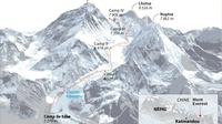 Le Mont Everest [Adrian Leung / AFP]