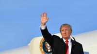 Le président américain Donald Trump à Morristown, dans le New Jersey, le 3 juillet 2017 [MANDEL NGAN / AFP]