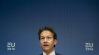 Le président de l'Eurogroupe, Jeroen Dijsselbloem, à Amsterdam le 22 avril 2016 [Bart Maat / ANP/AFP]