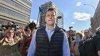 L'opposant russe Alexei Navalny le 14 mai 2017 à Moscou [Ivan VODOPYANOV / AFP/Archives]