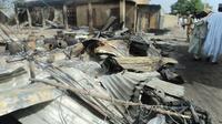 Une précédente attaque à Mafa, au Nigeria, le 2 mars 2014  [STRINGER / AFP/Archives]