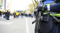 Officier de police allemande à Dortmund, le 12 avril 2017 [PATRIK STOLLARZ / AFP/Archives]