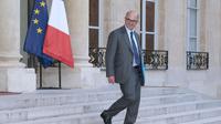 Pierre Moscovici quitte le palais de l'Elysée, le 1er octobre 2013 [Jacques Demarthon / AFP]