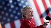 Hillary Clinton lors d'une réunion politique le 7 novembre 2016 à  Pittsburgh [Brendan Smialowski / AFP/Archives]