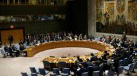 Réunion du Conseil de sécurité de l'ONU sur la Syrie, le 7 avril 2017 à New York [Jewel SAMAD / AFP/Archives]
