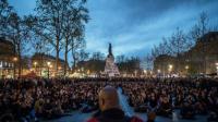 Les participants du mouvement "Nuit debout" réunis place de la République à Paris le 20 avril 2016 [PHILIPPE LOPEZ / AFP/Archives]