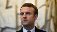 Emmanuel Macron à l'Elysée le 17 mai 2017 [STEPHANE DE SAKUTIN / AFP]