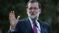 Le Premier minitre espagnol Mariano Rajoy à Palma, en Espagne, le 7 août 2017 [JAIME REINA / AFP]