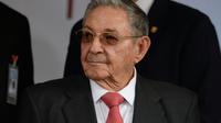 Le président cubain Raul Castro à Caracas le 5 mars 2018 [FEDERICO PARRA / AFP/Archives]