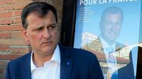 Le député FN Louis Aliot, le 7 juin 2017 à Saint-Laurent-de-la-Salanque dans les Pyrénées-Orientales [RAYMOND ROIG / AFP/Archives]