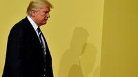 Donald Trump à Hambourg en Allemagne, le 7 juillet 2017 [Tobias SCHWARZ / AFP/Archives]