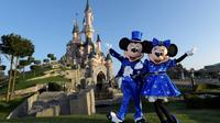 Les mascottes de Mickey et Minnie