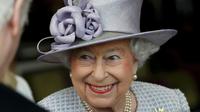 La reine Elizabeth II, le 11 avril 20174, à Dunstable, dans le nord-ouest de Londres [PETER NICHOLLS / POOL/AFP/Archives]