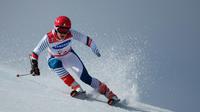 La skieuse française Marie Bochet lors du slalom géant des Jeux paralympiques, le 14 mars 2018 à Pyeongchang [Simon BRUTY / OIS/IOC/AFP]
