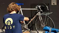La start-up s'est spécialisée dans la réparation de vélo à domicile.