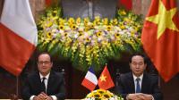 François Hollande et son homologue vietnamien Tran Dai Qang, mardi 6 septembre 2016.