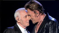 Johnny Hallyday et Charles Aznavour sont amis de longue date