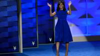 La première dame Michelle Obama avait fait une forte impression à la convention démocrate.
