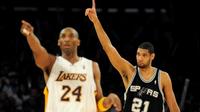 La carrière de Tim Duncan est-elle supérieure à celle de Kobe Bryant ?