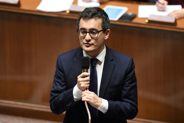 Gérald Darmanin, ministre de l'Action et des Comptes publics, à l'Assemblée nationale à Paris le 31 janvier 2018 [ALAIN JOCARD / AFP]