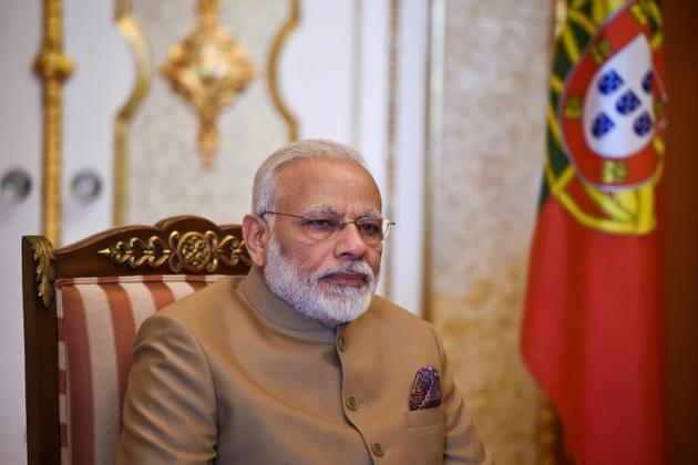 Le Premier ministre indien Narendra Modi à Lisbonne le 24 juin 2017  [PATRICIA DE MELO MOREIRA / AFP/Archives]