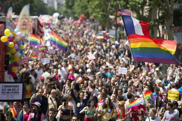 La Gay pride à Paris le 29 juin 2013 [LIONEL BONAVENTURE / AFP/Archives]