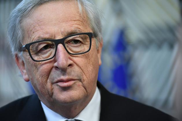 Le président de la Commission européenne, Jean-Claude Juncker, au sommet informel des 27 le 23 février 2018 à Bruxelles [ARIS OIKONOMOU / AFP]