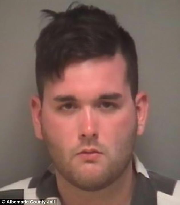 Originaire de l'Ohio, James Alex Fields Jr, 20 ans, est suspecté d'être le conducteur du véhicule qui a foncé dans la foule, le 12 août 2017 à Charlottesville [Albemarle County Jail / AFP]