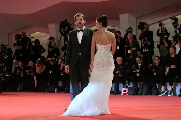 Le couple glamour Javier Bardem-Penelope Cruz à Venise le 6 septembre 2017 [Tiziana FABI / AFP/Archives]
