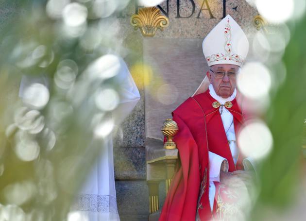 Le pape François, le 9 avril 2017 au Vatican  [Alberto PIZZOLI / AFP/Archives]