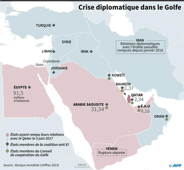 Crise diplomatique dans le Golfe [Paul DEFOSSEUX / AFP]