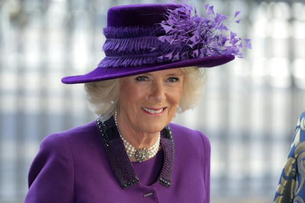 Camilla, l'épouse du prince Charles, le 13 mars 2017 à Londres [Daniel LEAL-OLIVAS / AFP/Archives]