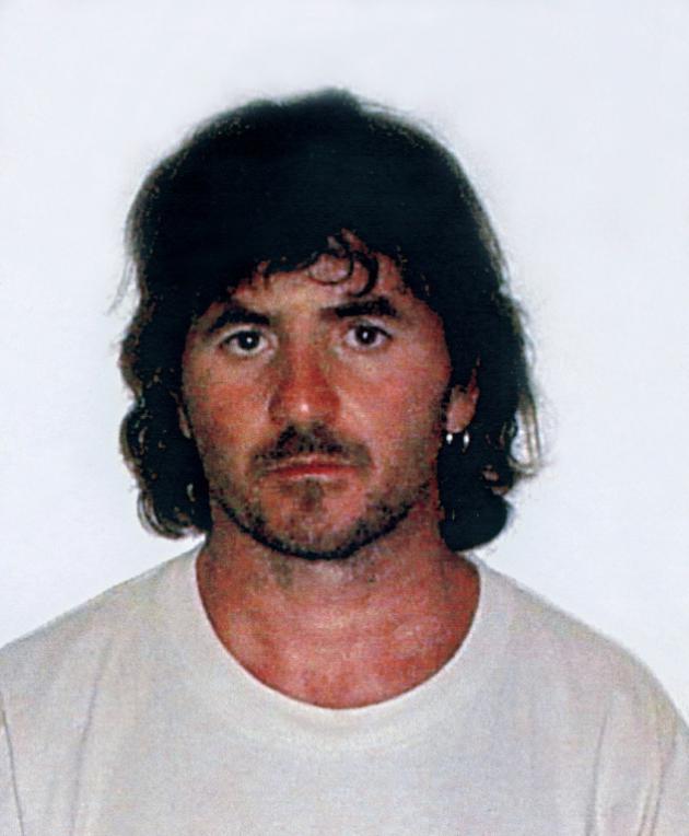 Portrait d'Yvan Colonna pris après son arrestation le 04 juillet 2003 en Corse-du-Sud dans une bergerie à Porto-Pollo près de Propriano, après plus de quatre ans de fuite [- / AFP/Archives]