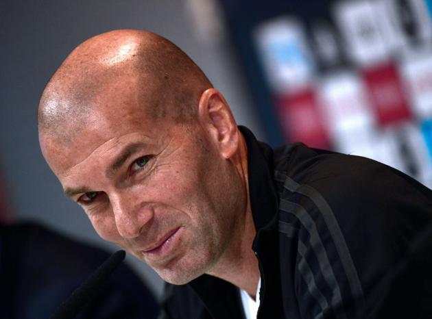 Le coach du Real Madrid, Zinedine Zidane, le 22 décembre à Madrid  [PIERRE-PHILIPPE MARCOU / AFP]