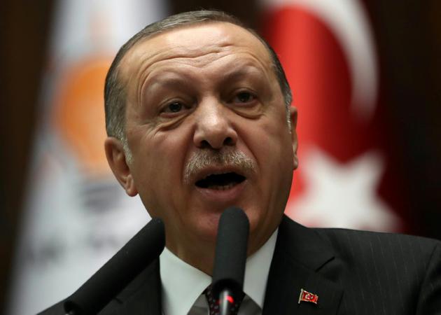 Le président turc Recep Tayyip Erdogan le 9 janvier 2018 à Ankara [ADEM ALTAN / AFP/Archives]