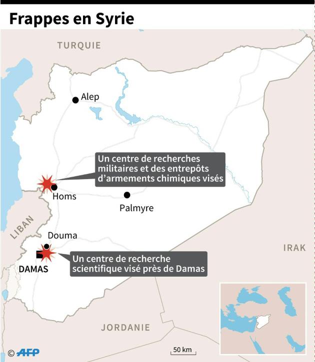 Frappes en Syrie [Gal ROMA / AFP]