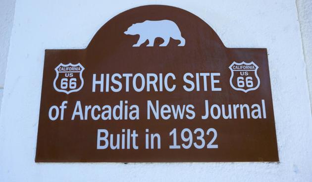 La Route 66 à Arcadia en Californie, le 18 mai 2017 [FREDERIC J. BROWN / AFP/Archives]